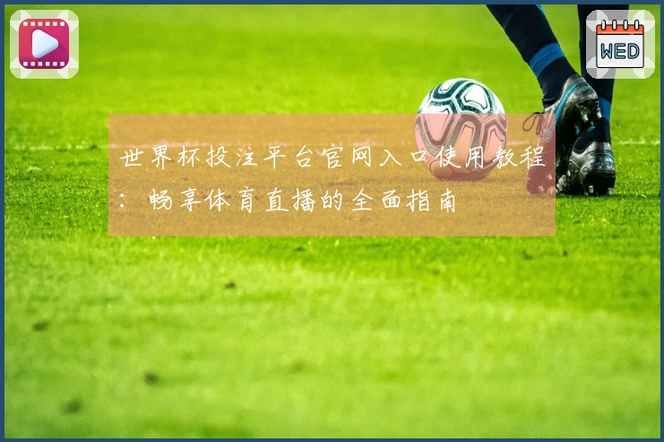 世界杯投注平台官网入口使用教程：畅享体育直播的全面指南